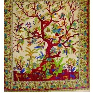Tree Of Life Double Tapestry Urban Outfitters